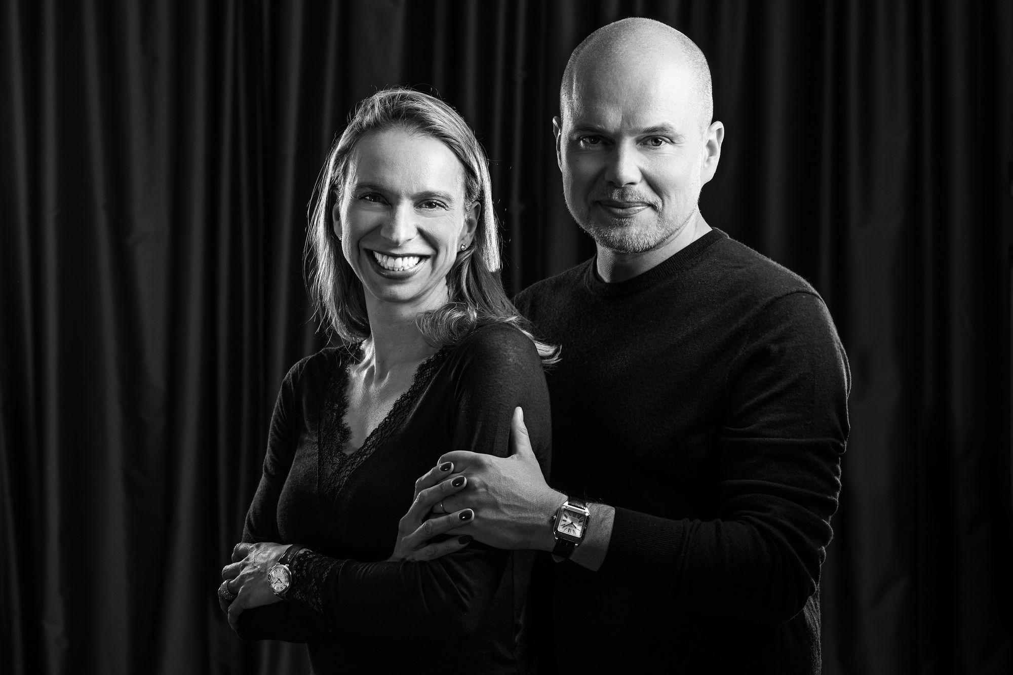 Mélissa et Edouard Genton possèdent leurs propres ateliers d’horlogerie et de joaillerie.