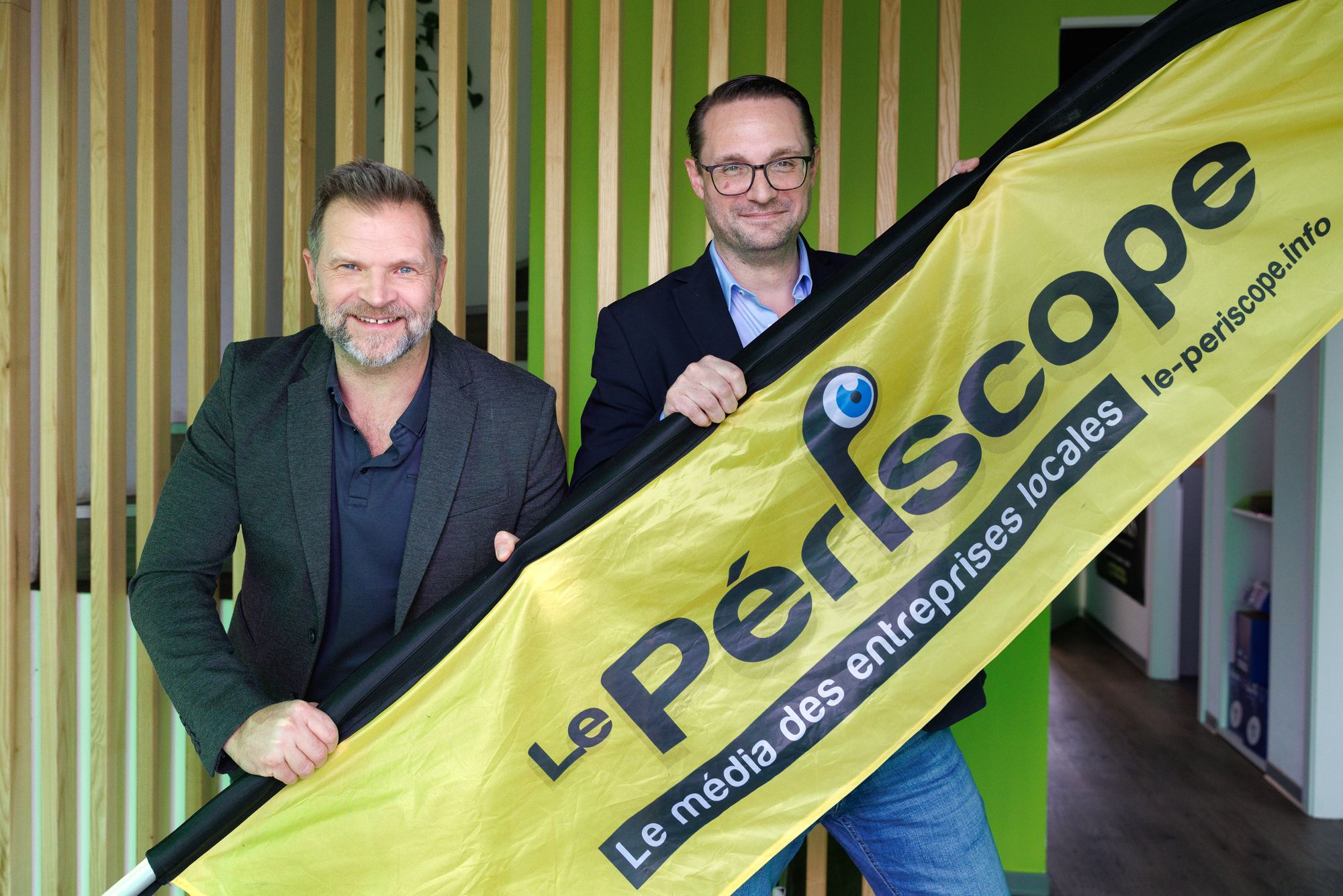 Anthony Hernu et Charles Plaisant, associés et amis depuis plus de 20 ans.