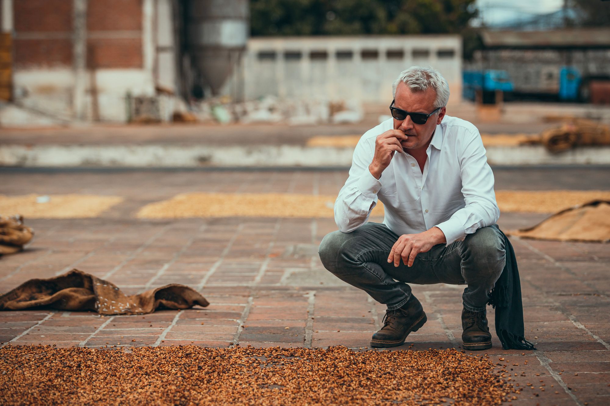 Thomas Riegert au Salvador, en quête de grains extraordinaires, pour garantir la qualité du café de l’origine à la tasse.