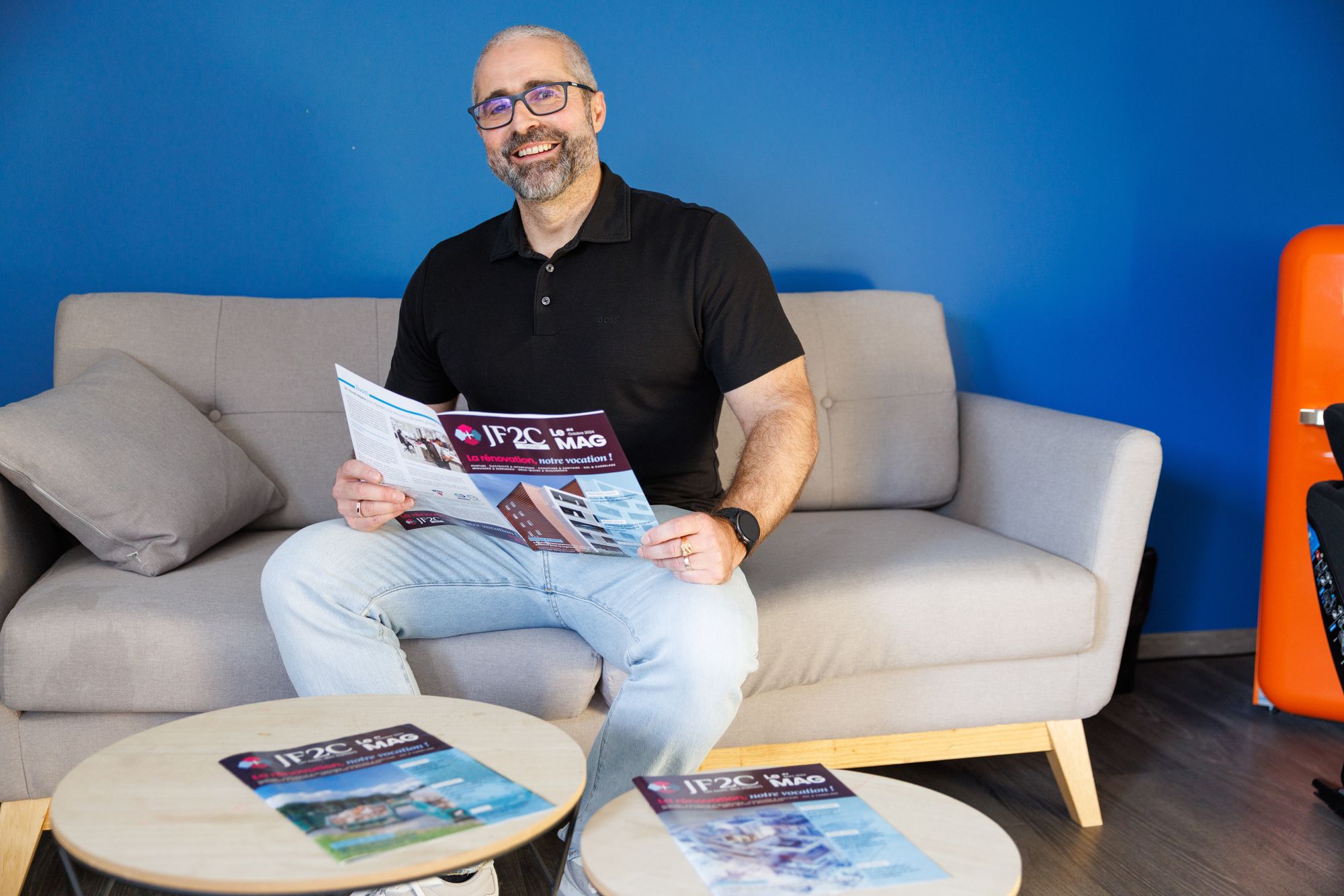 La rénovation de bâtiment, plus qu’un métier, c’est une passion pour Jorge Ferro.