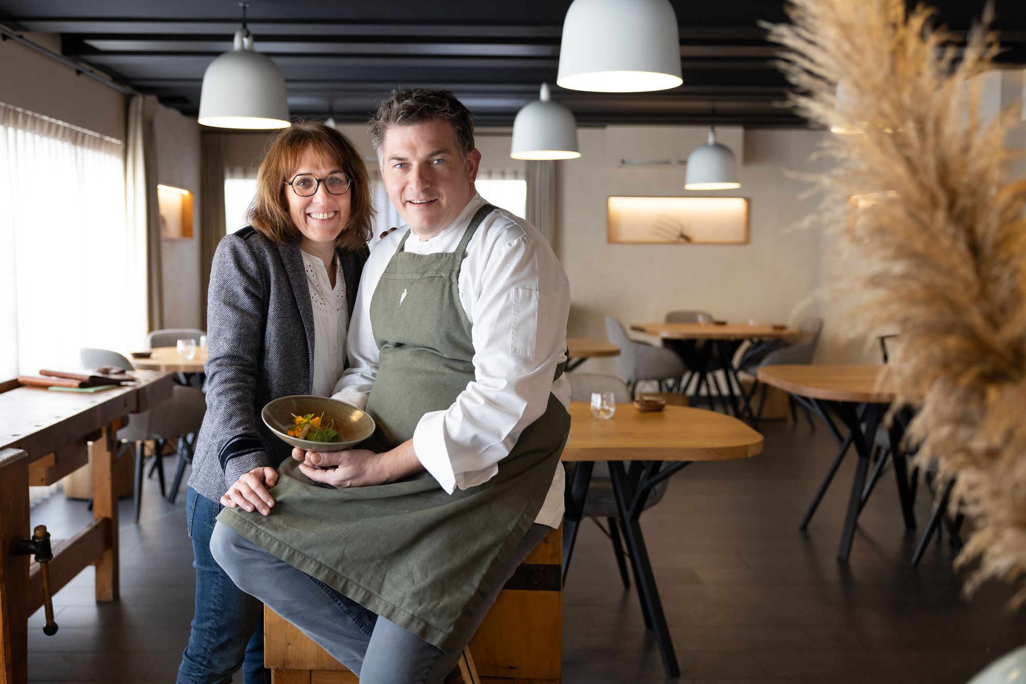 Marie-Laure et Jérôme Jaegle ont créé un restaurant à forte identité.