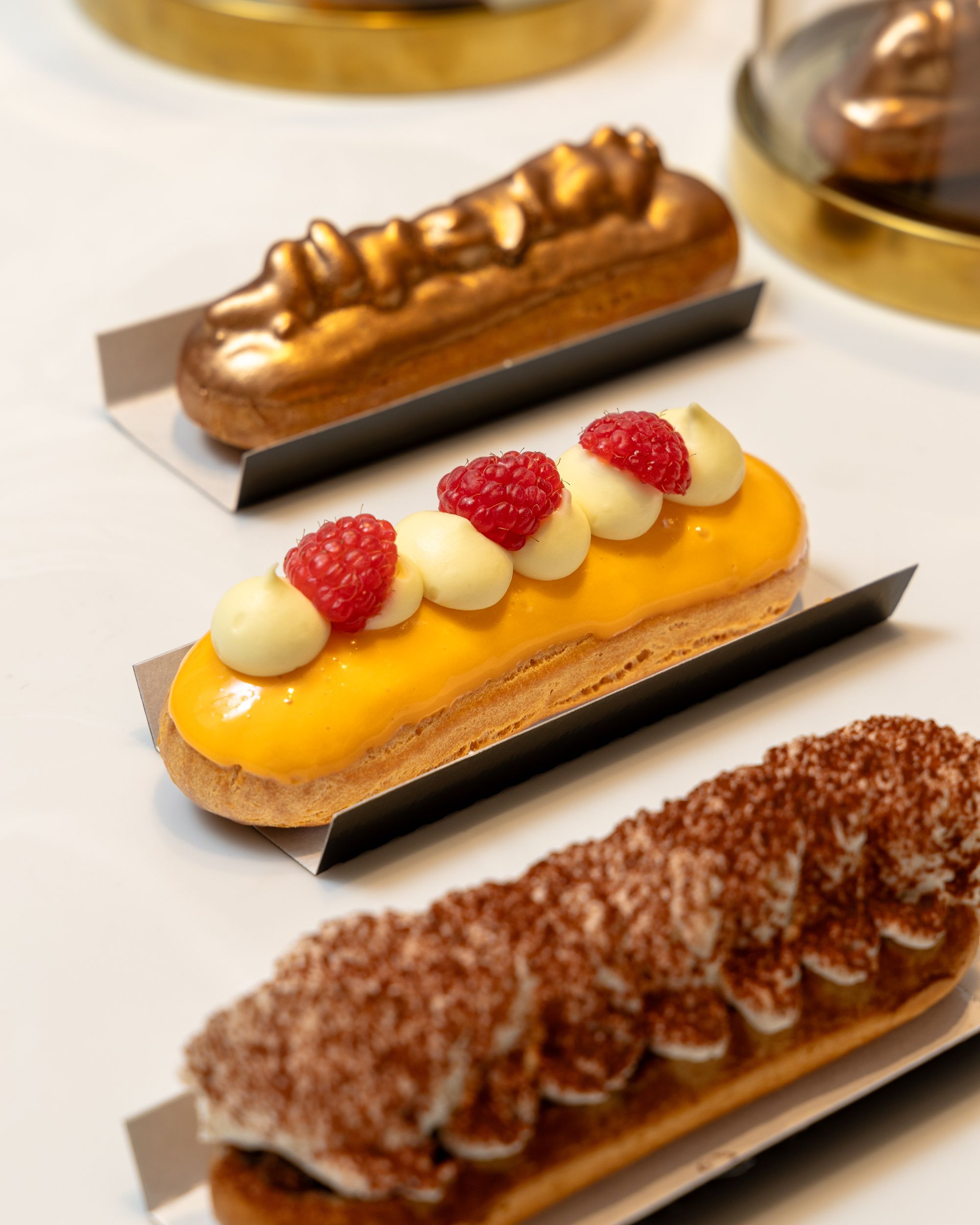 Les "best sellers: caramel beurre salé, citron-yuzu