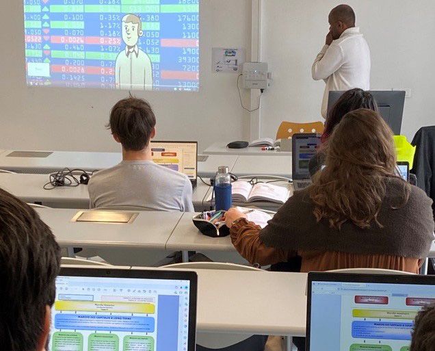 Cours sur les marchés financiers à CCI Campus Alsace (cursus DSCG)