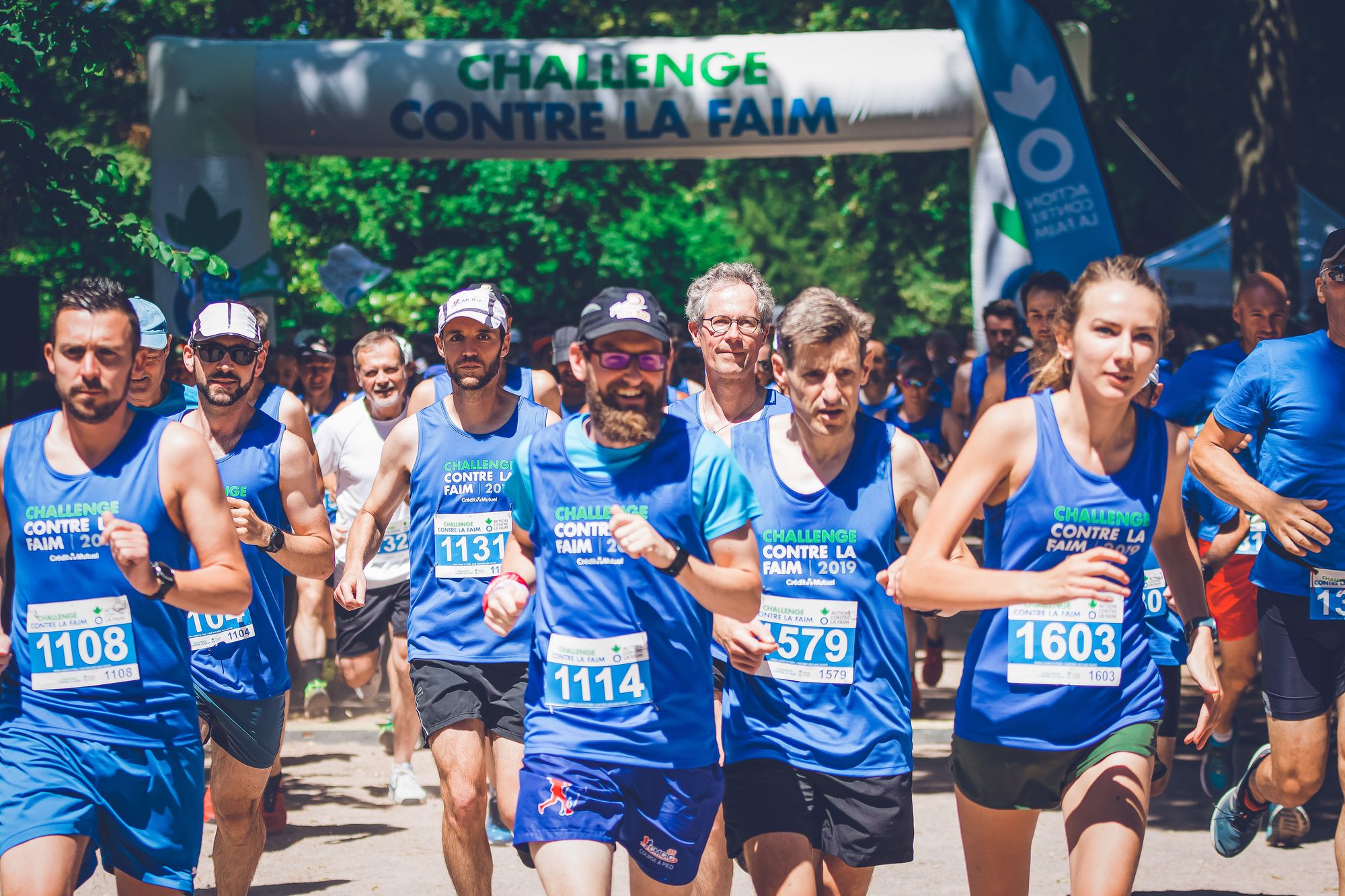 Le Défi Alsace contre la faim (anciennement Challenge contre la faim), en 2019 à Strasbourg