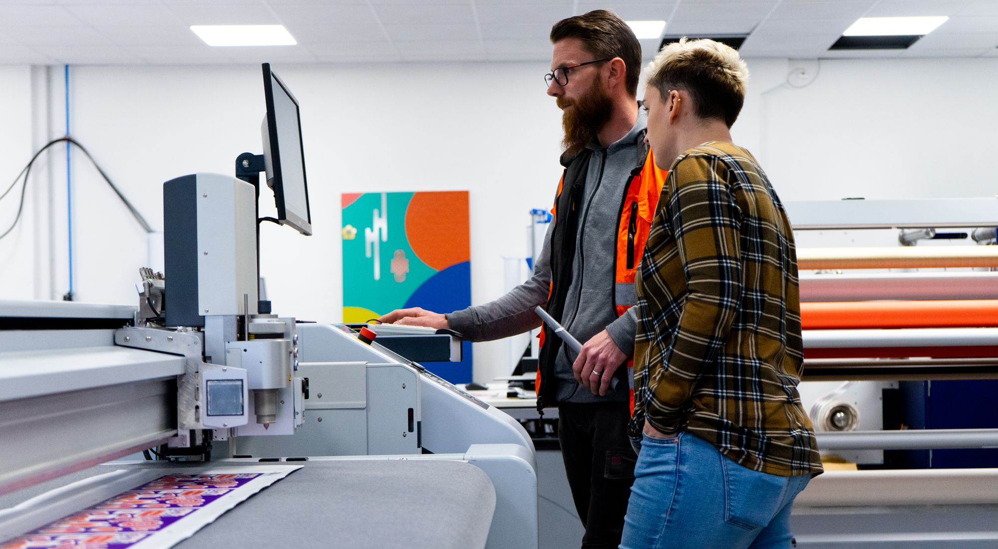 Centre de formation, FabLab, incubateur dans les domaines de l’impression numérique grand format 2D et 3D.