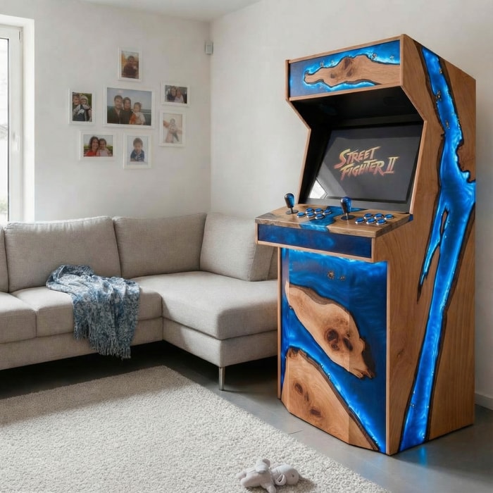 Avec Arcade-PHP, la borne d’arcade devient un élément de décoration entièrement personnalisable.