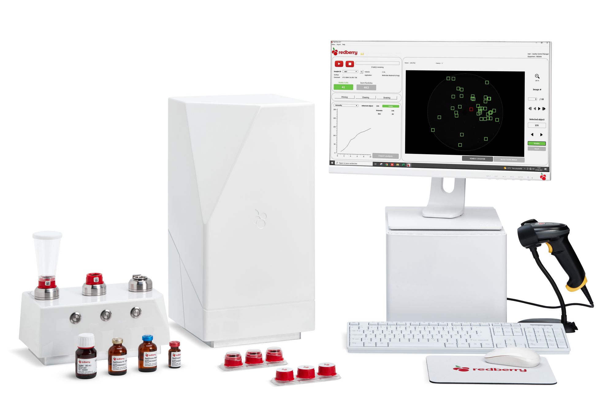 Red One, la plateforme de microbiologie rapide, simple et précise made in Alsace.