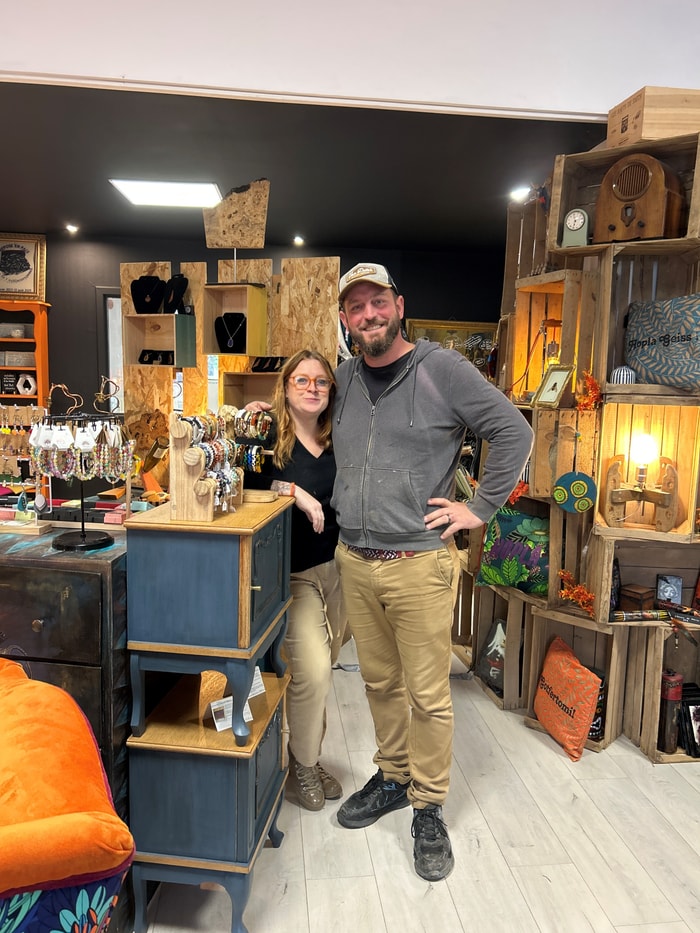 Arnaud et Stéphanie Kuhn, des savoir-faire complémentaires.