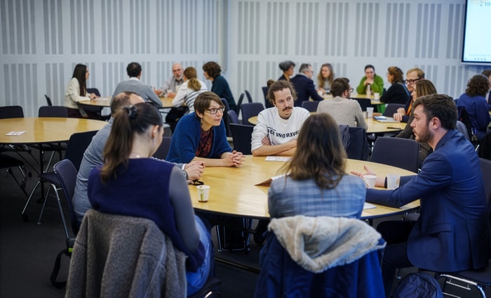 Comme ici, au Forum du Développement Durable à Strasbourg, les échanges et les partages d'expériences sont très demandés par les entreprises.