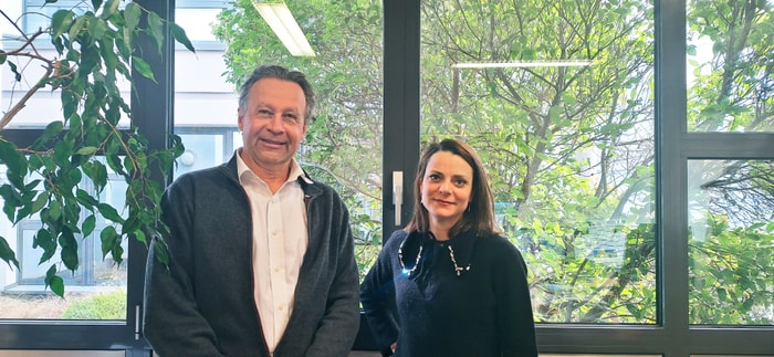 Olivier Lang, vice-président d’APESA 67 et président de la CPME67 et Justine Schoettel, présidente d’APESA 67