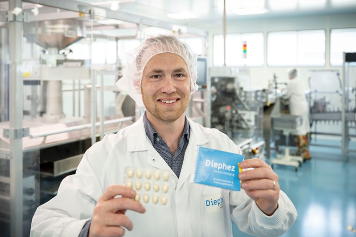 « Nous développons actuellement un blister monomatériau totalement recyclable », explique Frédéric Lesser, dirigeant du Laboratoire Diephez.