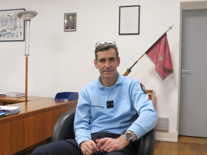 Le Général Gwendal Durand, Commandant du groupement de gendarmerie du Bas-Rhin