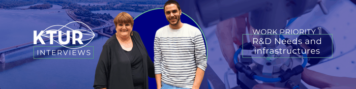 Danièle Schmitt (CCI Alsace Eurométropole) et Jean Pacevicius (Hochschule Offenburg), membres de l’axe de travail 1 de KTUR²
