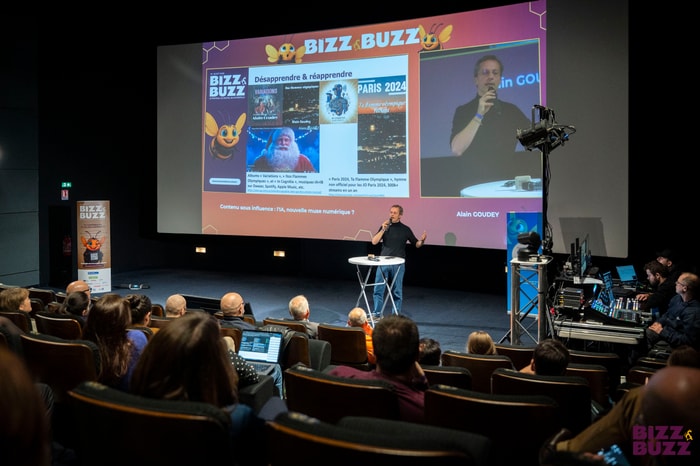 Alain Goudey, expert en intelligence artificielle, au festival du digital Bizz & Buzz 2025, organisé par la CCI. La prochaine édition se tiendra du 13 au 15 octobre 2026 dans toute l’Alsace.