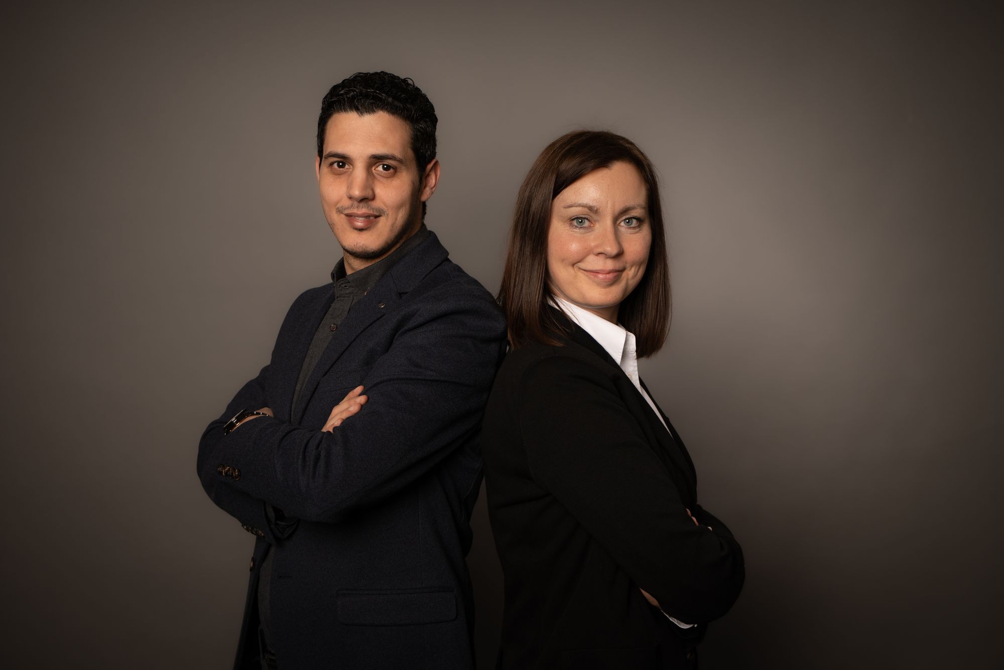 Stéphanie Nock et Walid Zerkouk, les fondateurs de Nowath, à l’origine de l’application Othentis.