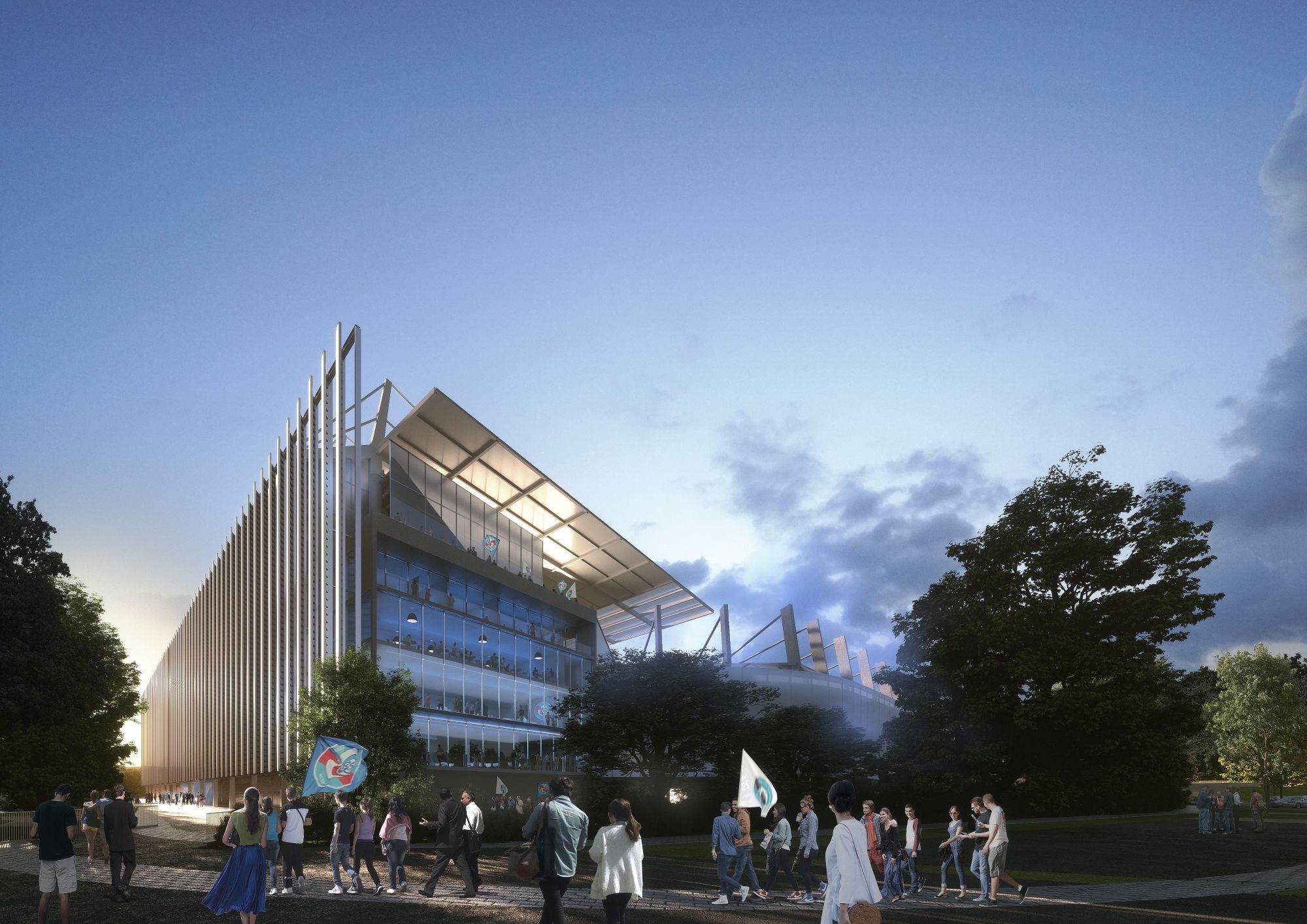 Le projet de rénovation du stade de la Meinau
