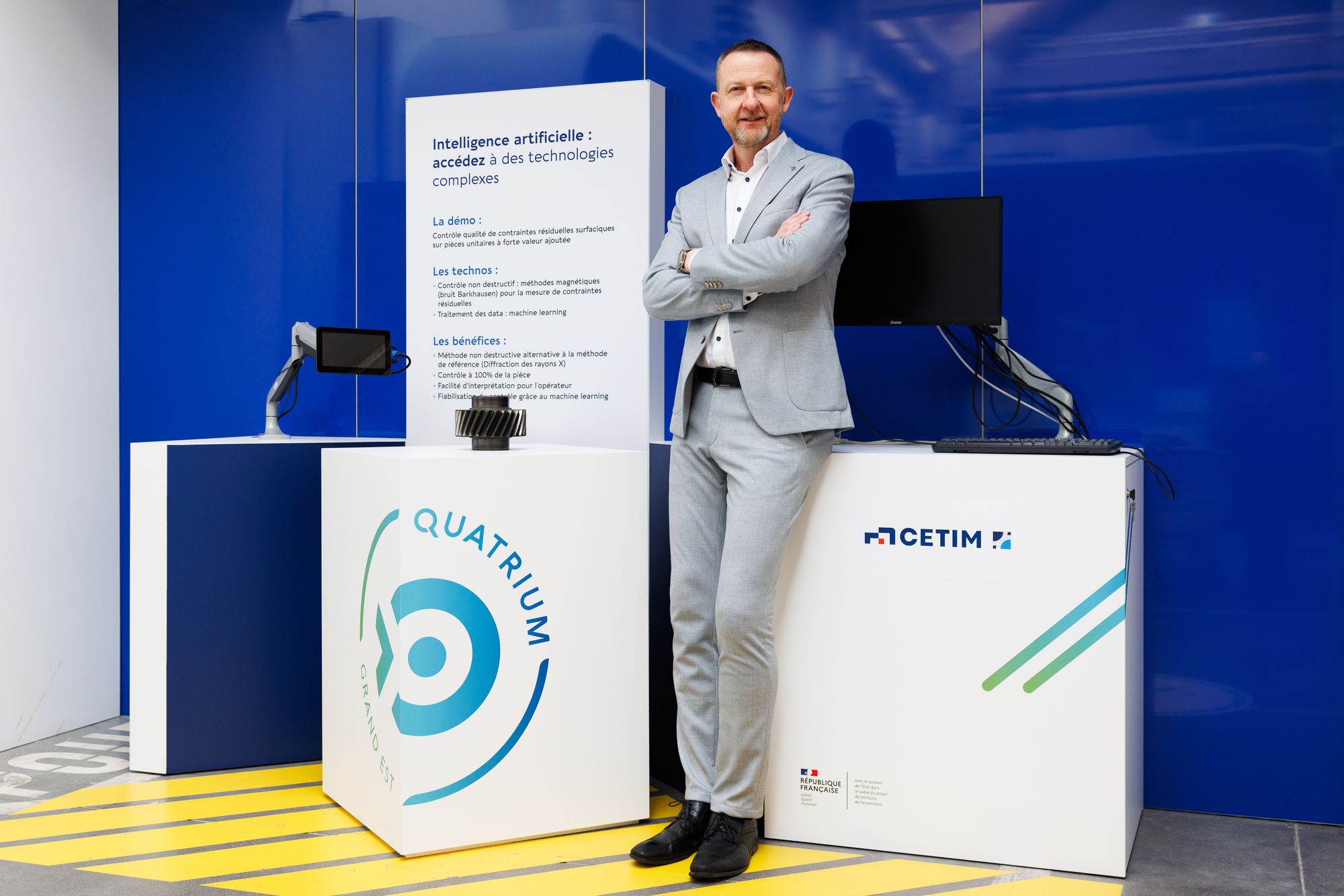 Laurent Minnig, responsable de la direction d’activité stratégique performance des systèmes.