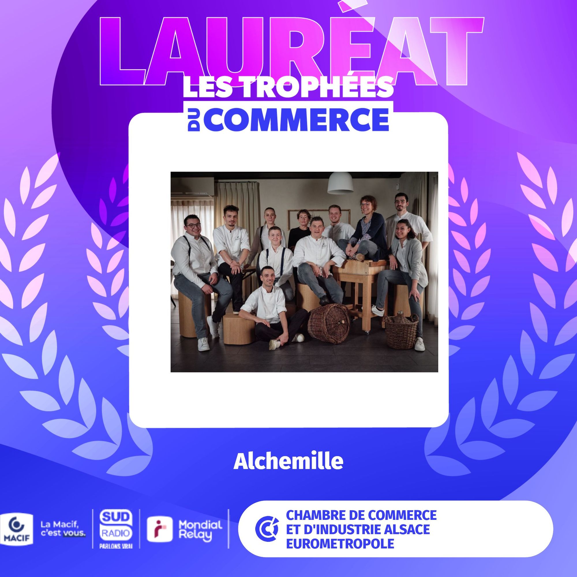 Les finalistes alsaciens dans leurs établissements