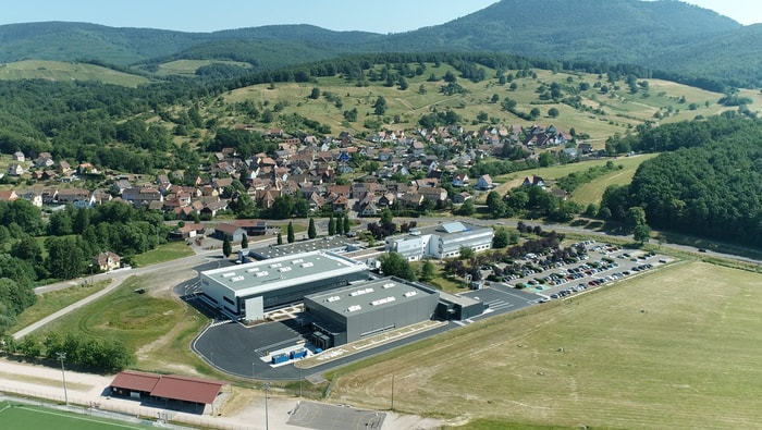 Implantée au cœur du Val de Villé, l'entreprise Bürkert a réalisé de nombreux aménagements en faveur de l'environnement dans le cadre de son extension de 5000 m².