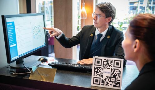 Le Sofitel Strasbourg Grande Île, premier testeur de l'application, contribue à son amélioration.